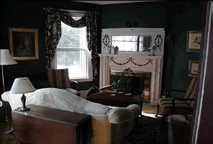 "Green Room" with Fireplace