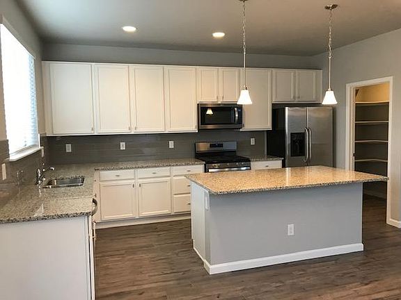 Kitchen with large pantry