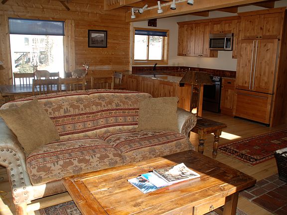 Open Living and Dining