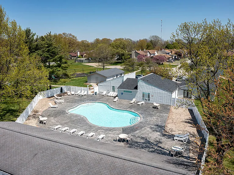 Take a Dip in Our Sparkling Swimming Pool