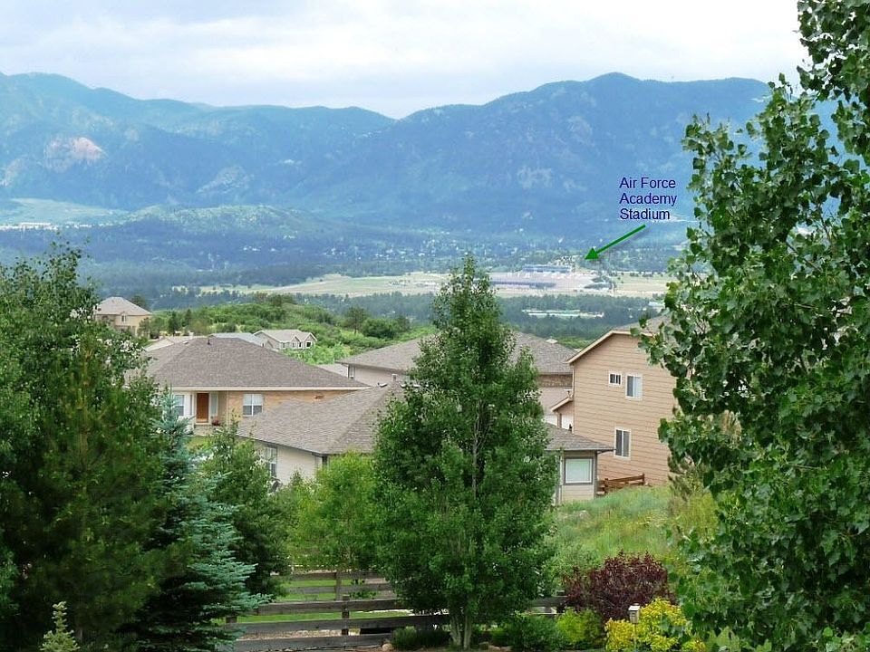 Pikes Peak and Air Force Academy views!
