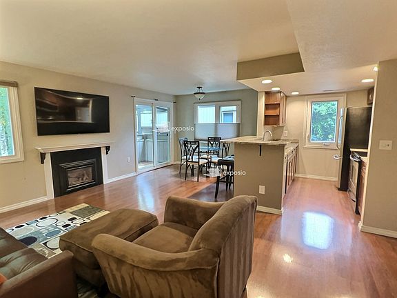 Living Room - Dining Area - Kitchen