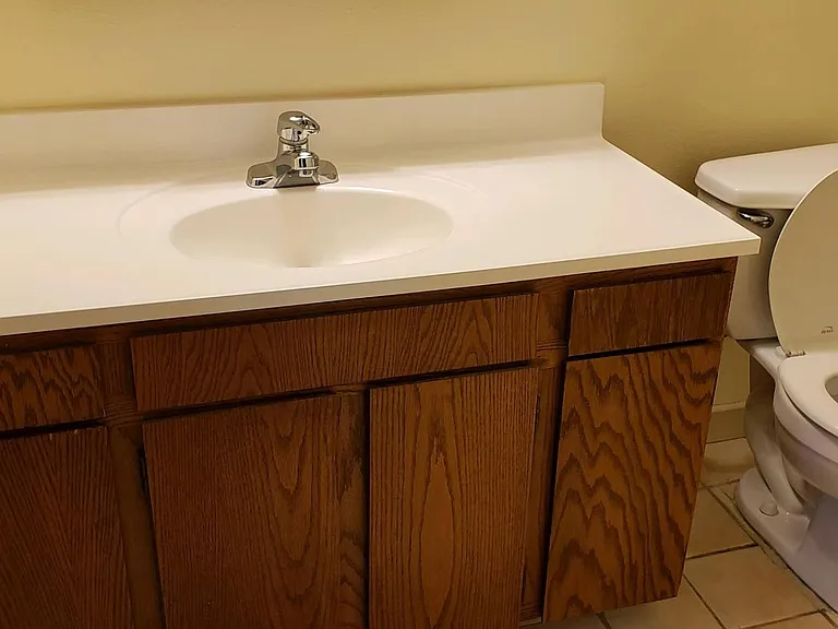 Bathroom Sink and toilet