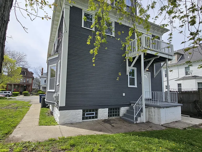 back entrance + upper back porch