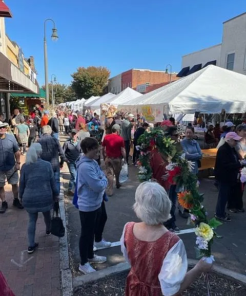 Reserved parking is a benefit, especially at the Main Street events.