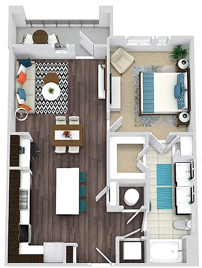 Floor plan Fate