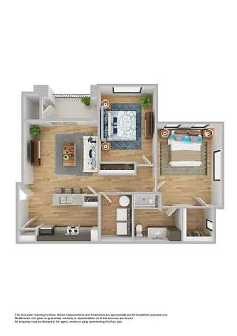 Floor plan Ketch with Office