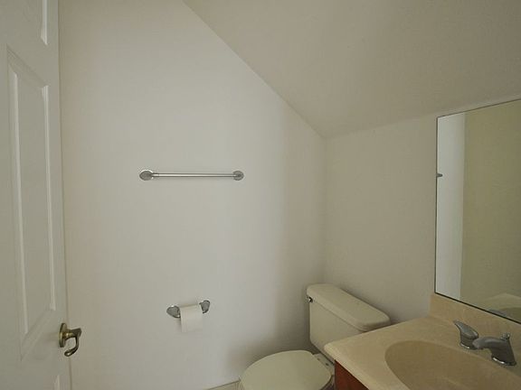 Half Bath under stairwell