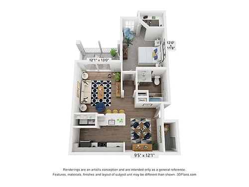 Floor plan A1