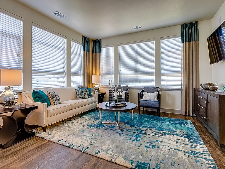 Select apartment homes feature upgraded entertainment packages