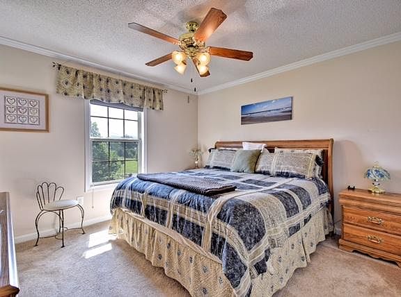 Master bedroom, with room for a king size bed