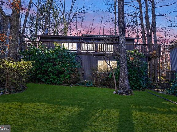 sunset view from back of home