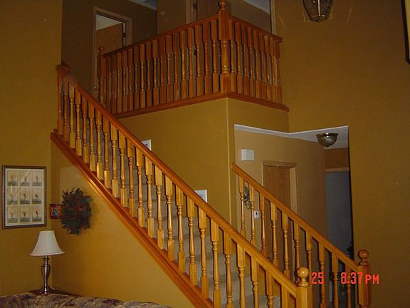 Living Room ,Looking Upstairs