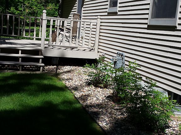 Master bedroom deck
