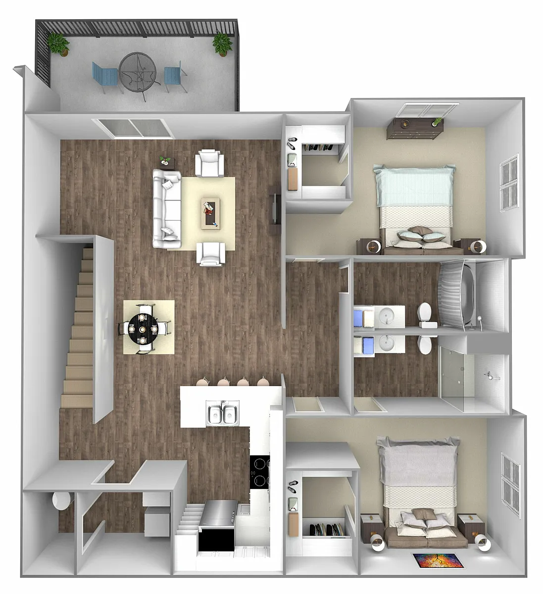 Floor plan B9-1217