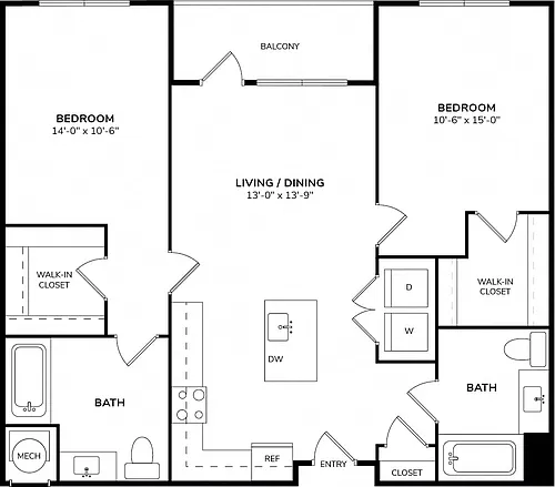 Floor plan Franklin