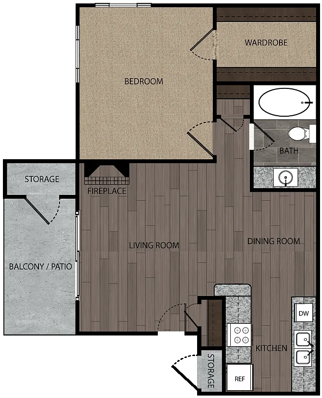 Floor plan Lassen