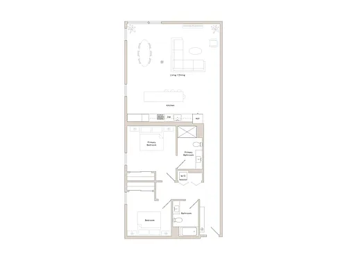 Floor plan B22