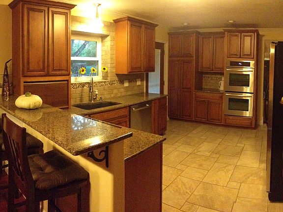 Remodeled kitchen