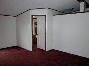 master bedroom has 2 master bathrooms his and hers 