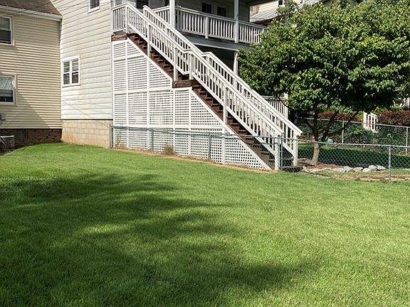 Steps to 2nd floor