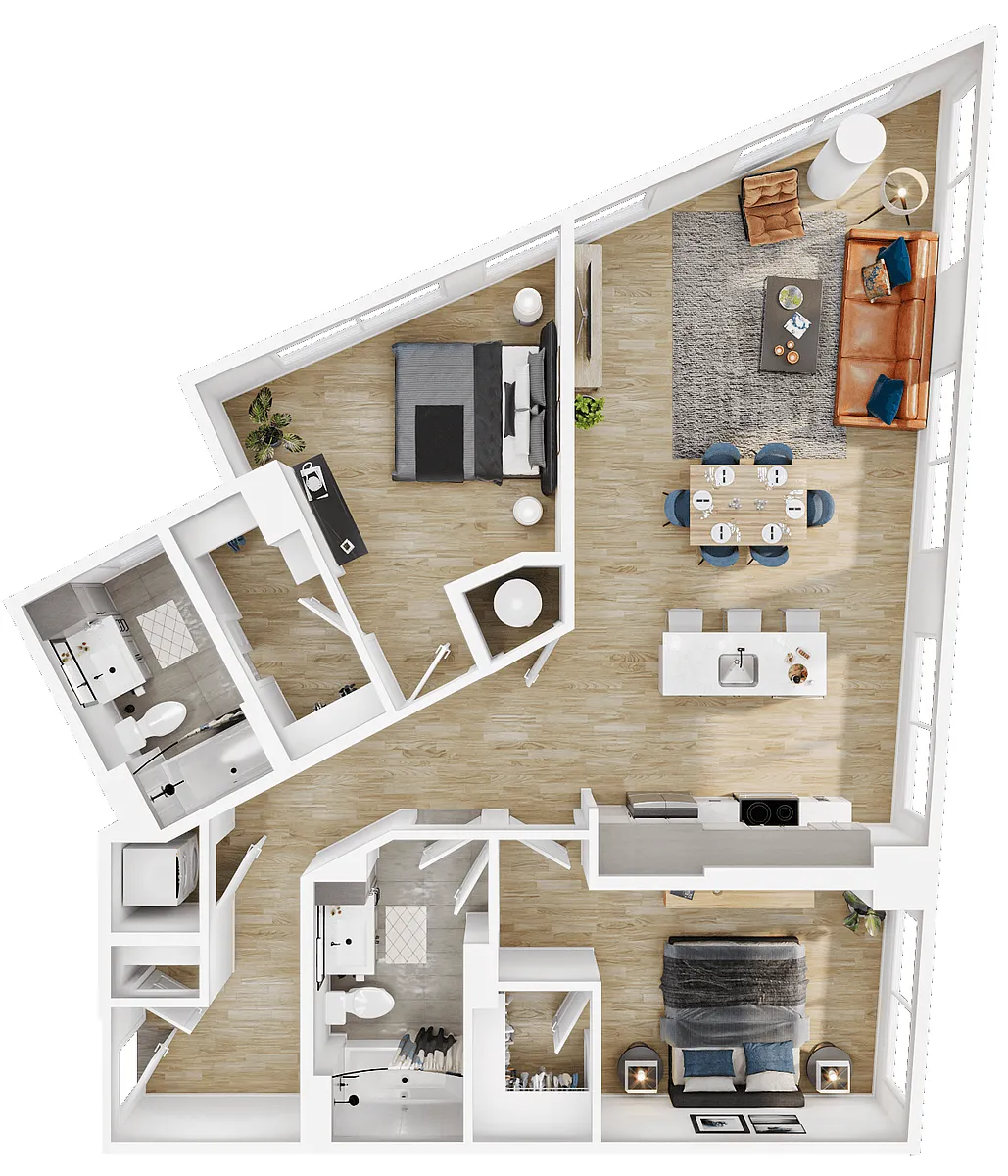 Floor plan B19