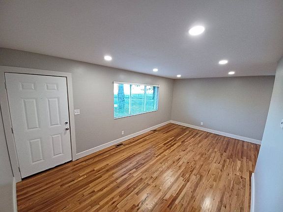 Living Room - Pocket lights, new floors new walls and trim