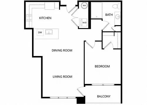 Floor plan Brockway