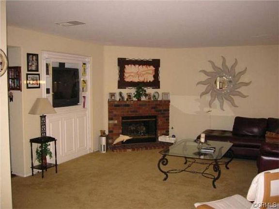 Fireplace in Family Room