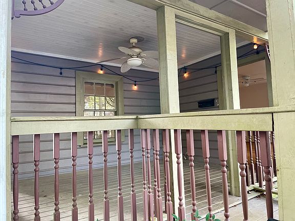 A porch big enough to hang out on