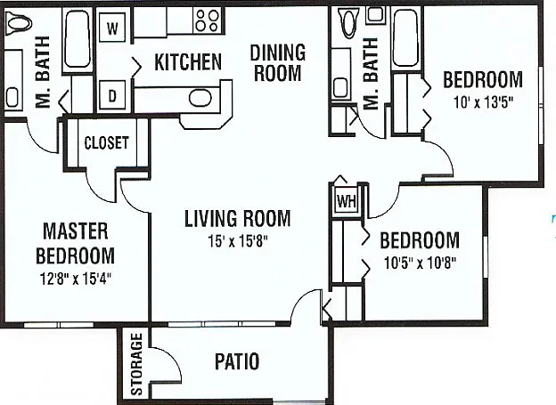 The Magnolia | 3 Bed / 2 Bath The Magnolia | 3 Bed / 2 Bath