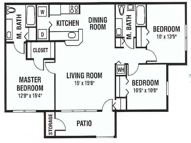 Floor plan The Magnolia