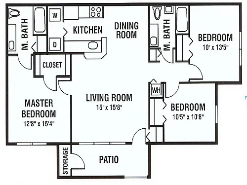 Floor plan The Magnolia