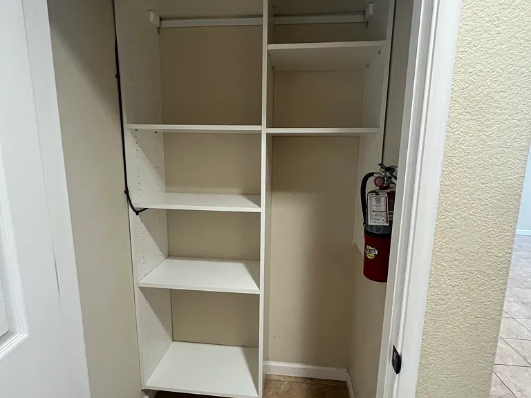Hallway closet