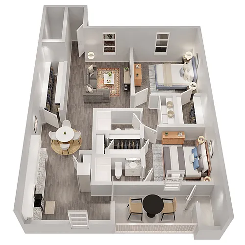 Floor plan B3
