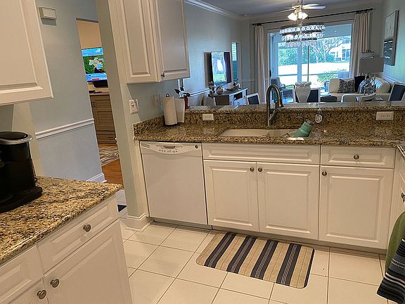 Kitchen with granite