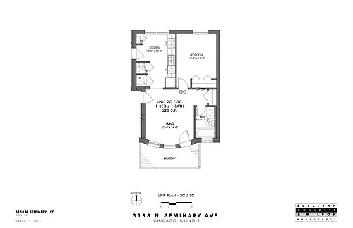 Floor plan Two Bedroom