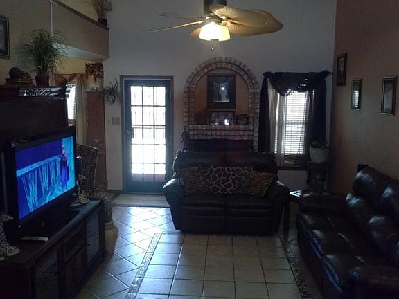Living Area (TV and furniture not included)
