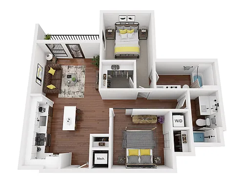 Floor plan B1