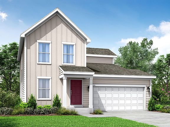 Fenway floorplan with farmhouse elevation available at Sussex Preserve by William Ryan Homes Milwauk