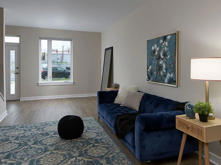 Townhouse living room