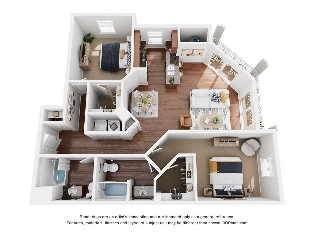 Floor plan Stade