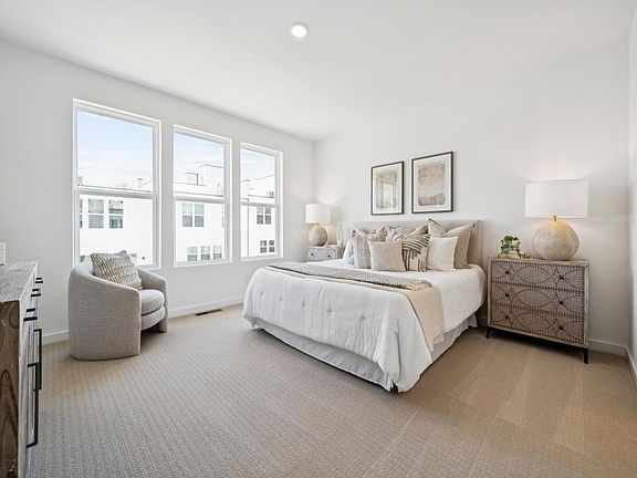 Serene primary bedrooms