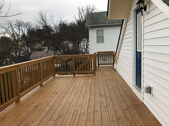 Private Secure Entry from private deck.