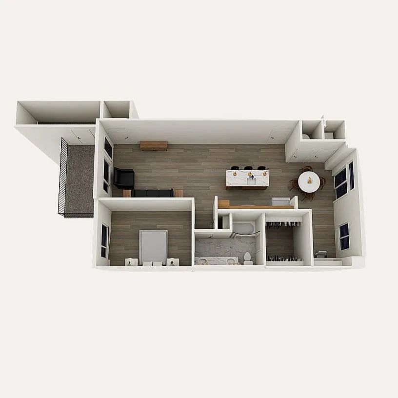 Floor plan A2a