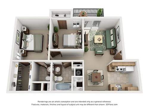 Floor plan Willow