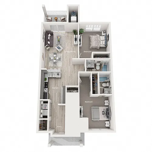 Floor plan C