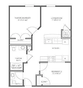 Floor plan B1