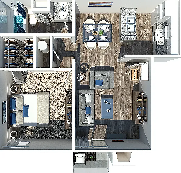 One Bedroom One Bedroom