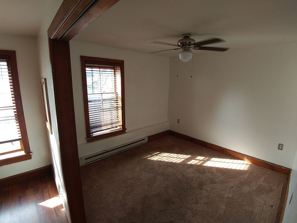 Entryway and living room